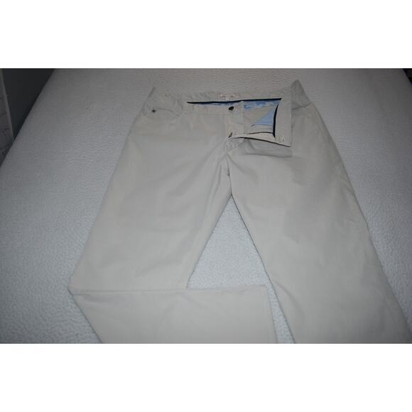 Peter Millar Golf Sport Pants Mens Size 40 x 32 Performance Polyester Crown Logo - Picture 1 of 8